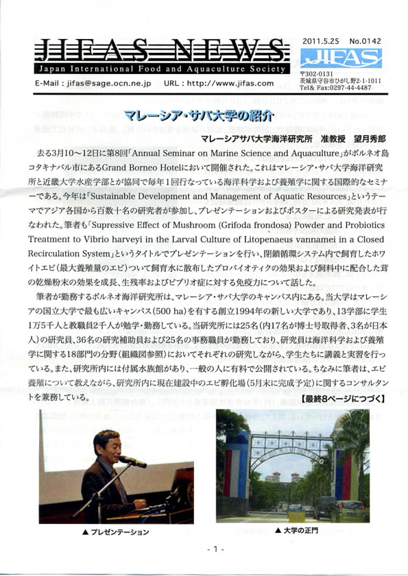 JIFASNEWS第142号表紙