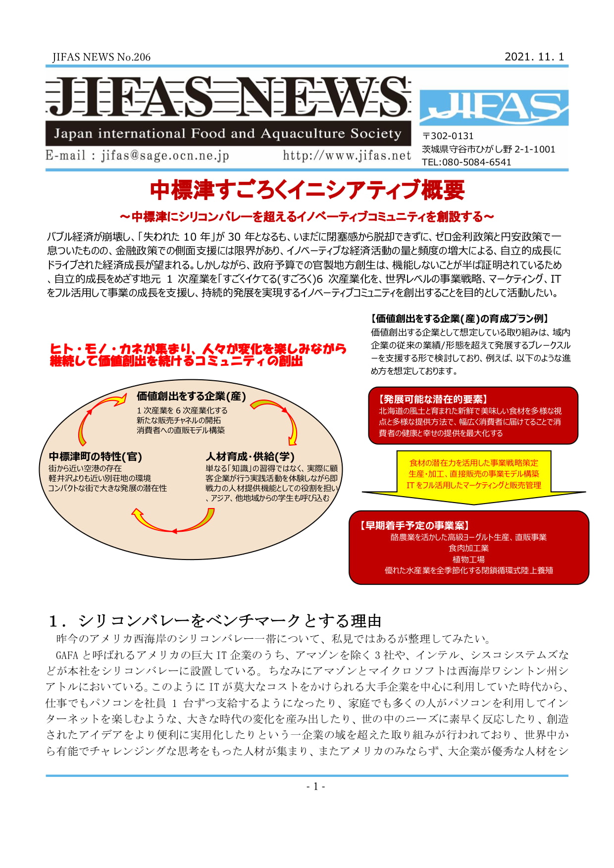 JIFASNEWS第206号表紙